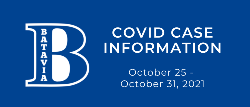 COVID CASE INFORMATION OCTOBER 25-31