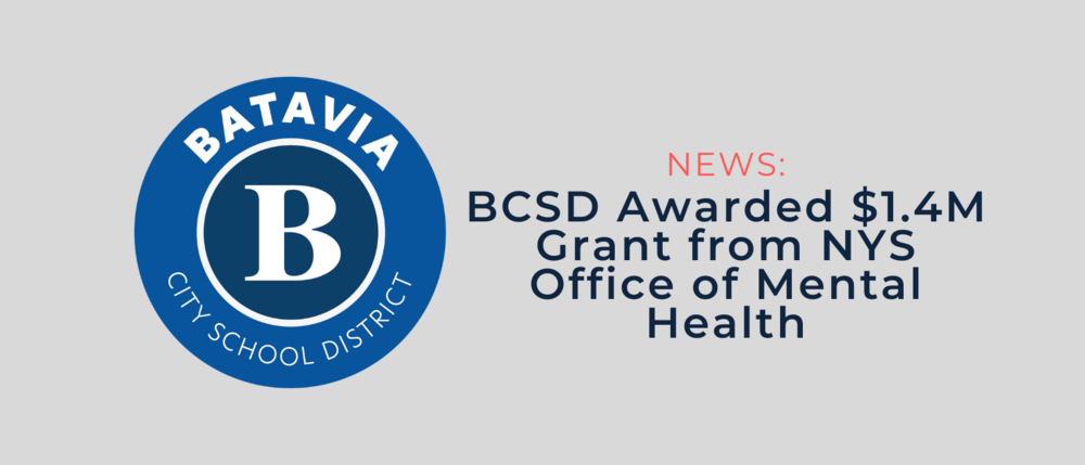 BCSD Awarded $1.4M in Grant Funding from the New York State Office of Mental Health