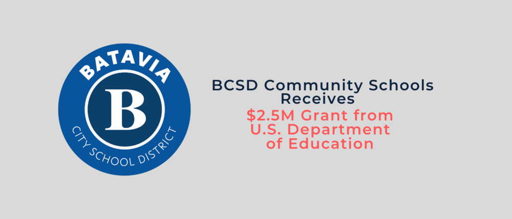 BCSD Community Schools Program Receives $2.5M Grant from U.S. Department of Education