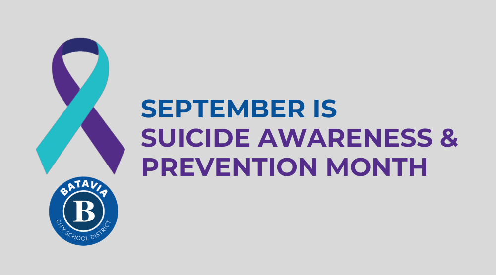 September is Suicide Awareness & Prevention Month