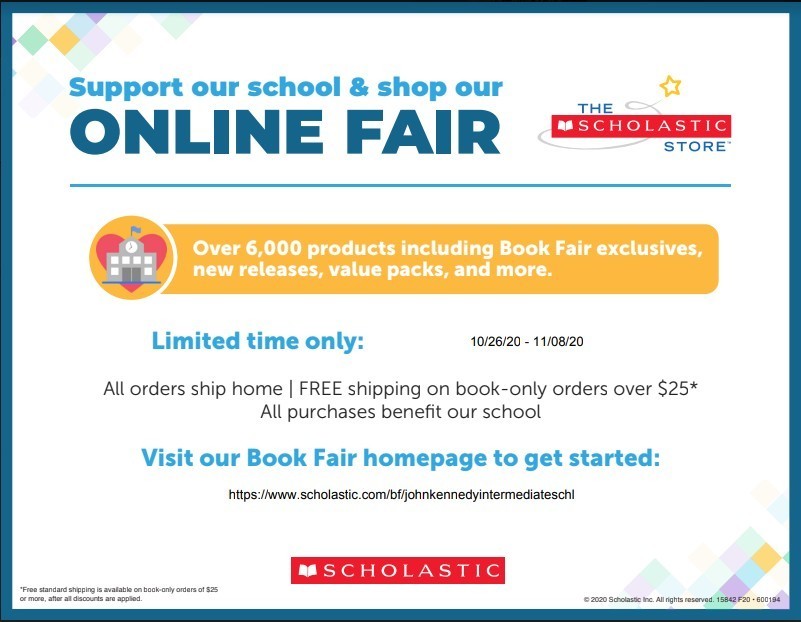 JK Online Scholastic Book fair