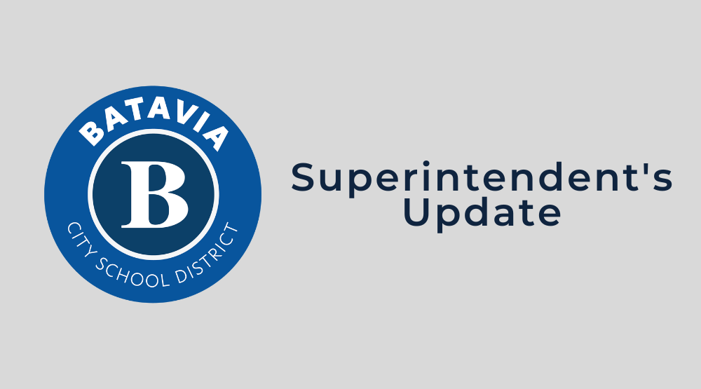 Superintendent Update: Friday, March 10