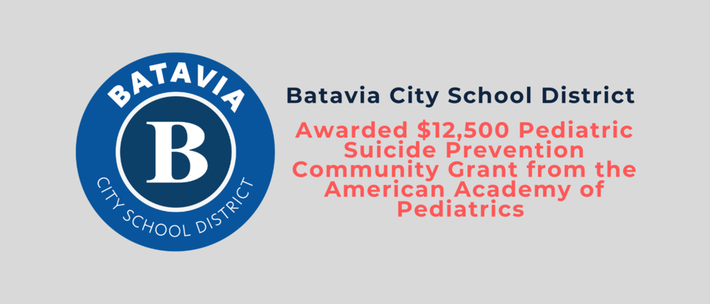BCSD Awarded $12,500 Pediatric Suicide Prevention Grant from the American Academy of Pediatrics