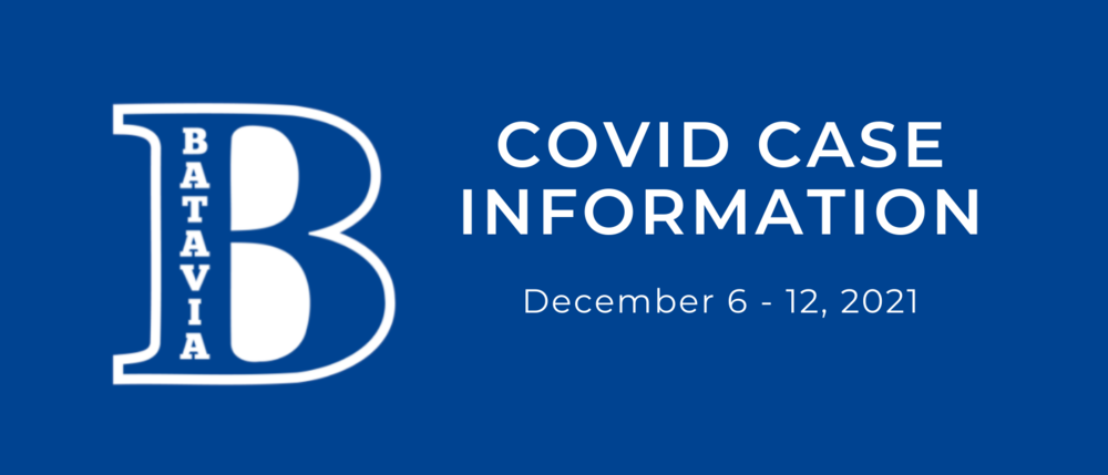 COVID CASE INFORMATION DECEMBER 6-12