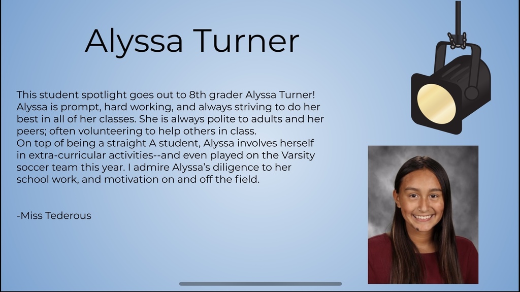 Student Spotlight