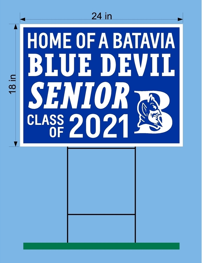 Senior Yard Sign