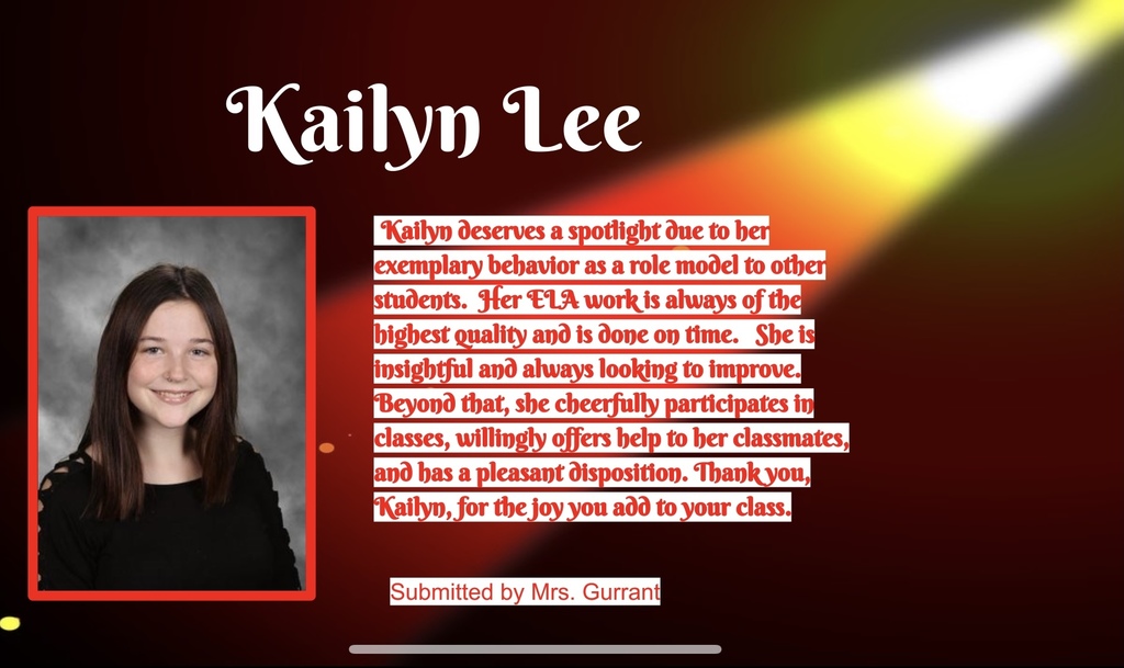 Student Spotlight