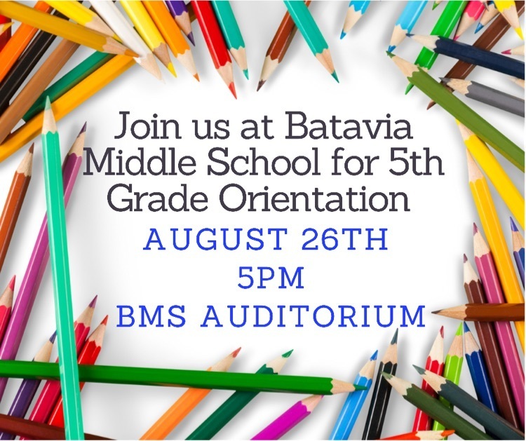 5th grade orientation