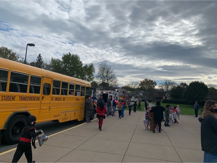 Even our bus drivers got in on the action!