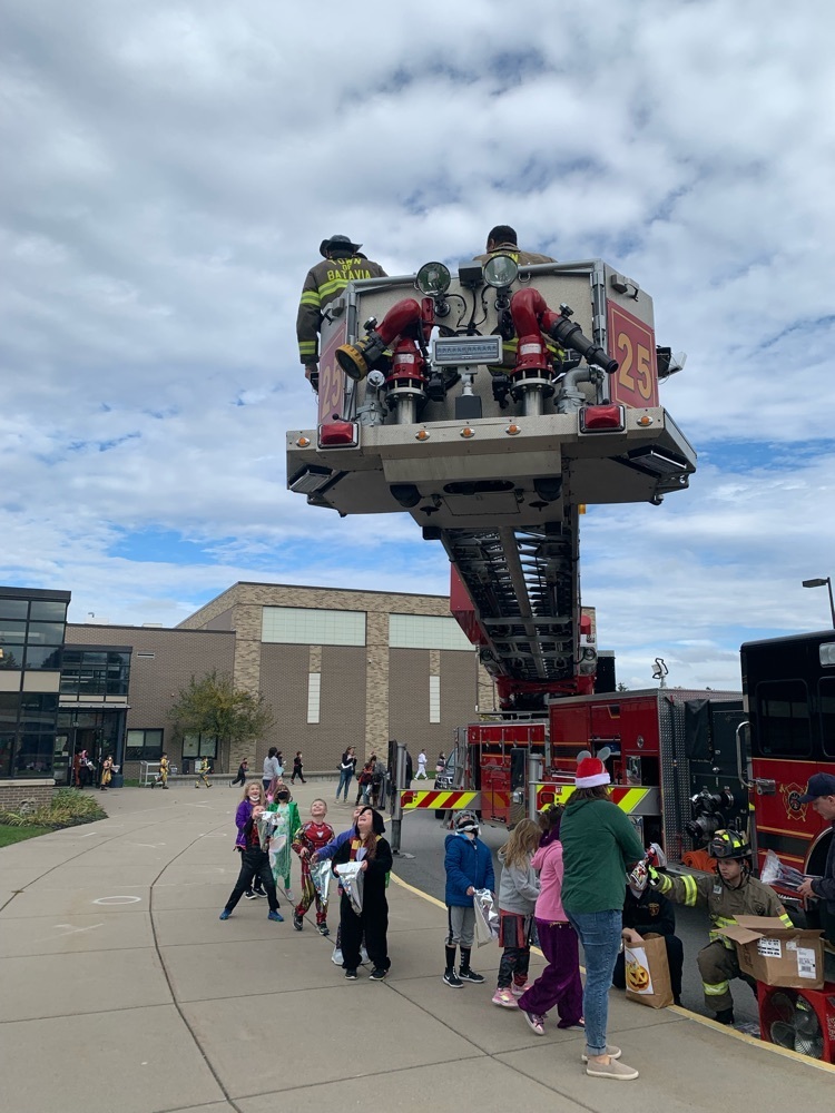 We love Batavia Fire Department because they have all the cool trucks