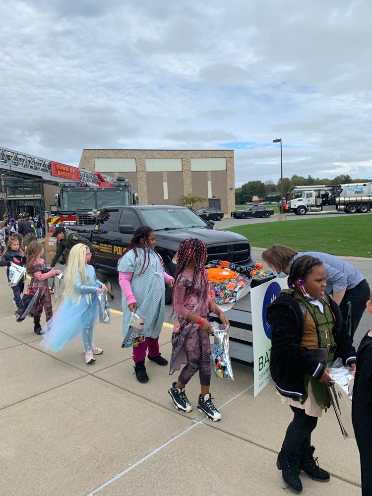 Batavia Community Schools helped out