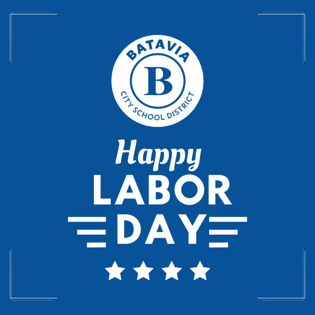 Happy Labor Day, BCSD
