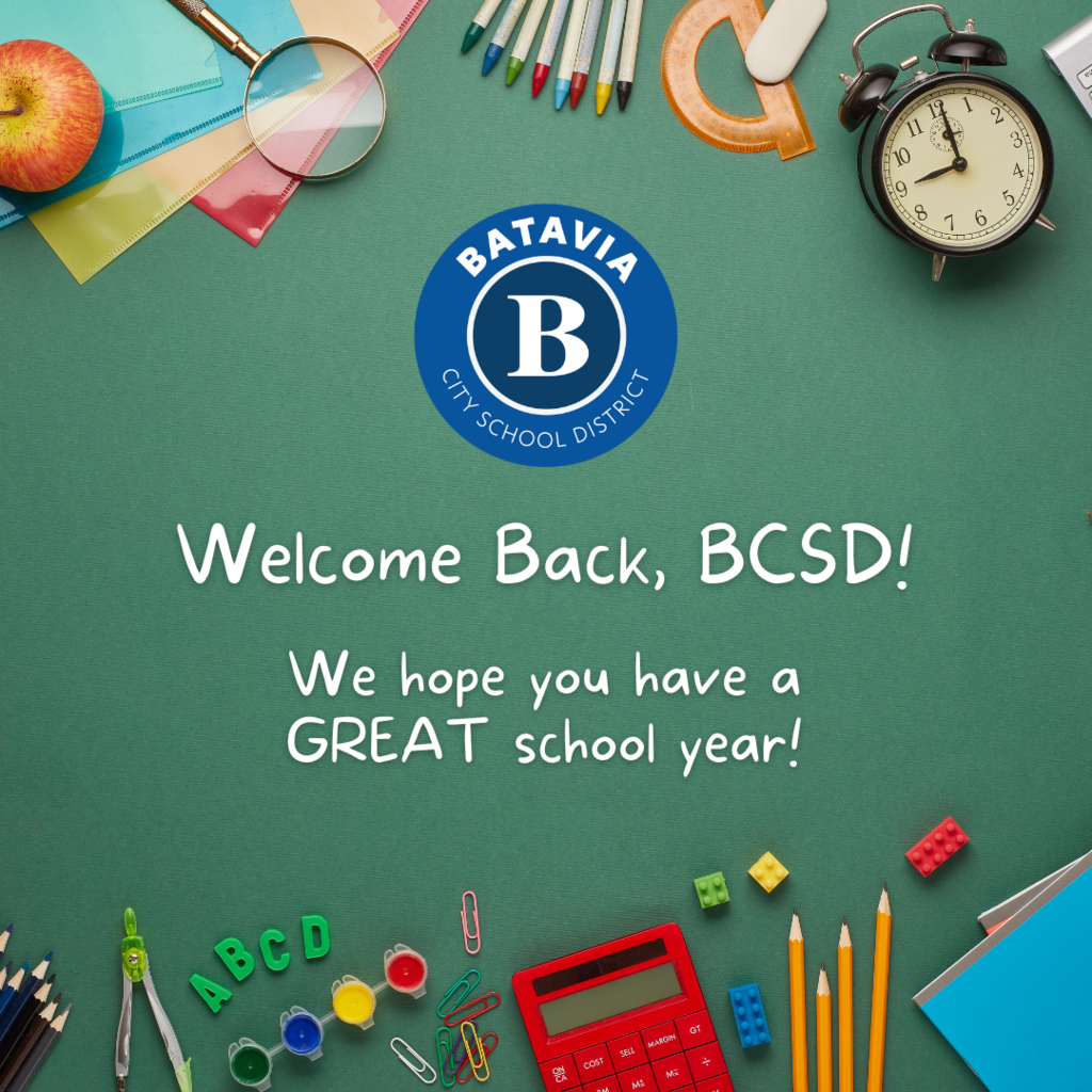 Welcome Back, BCSD