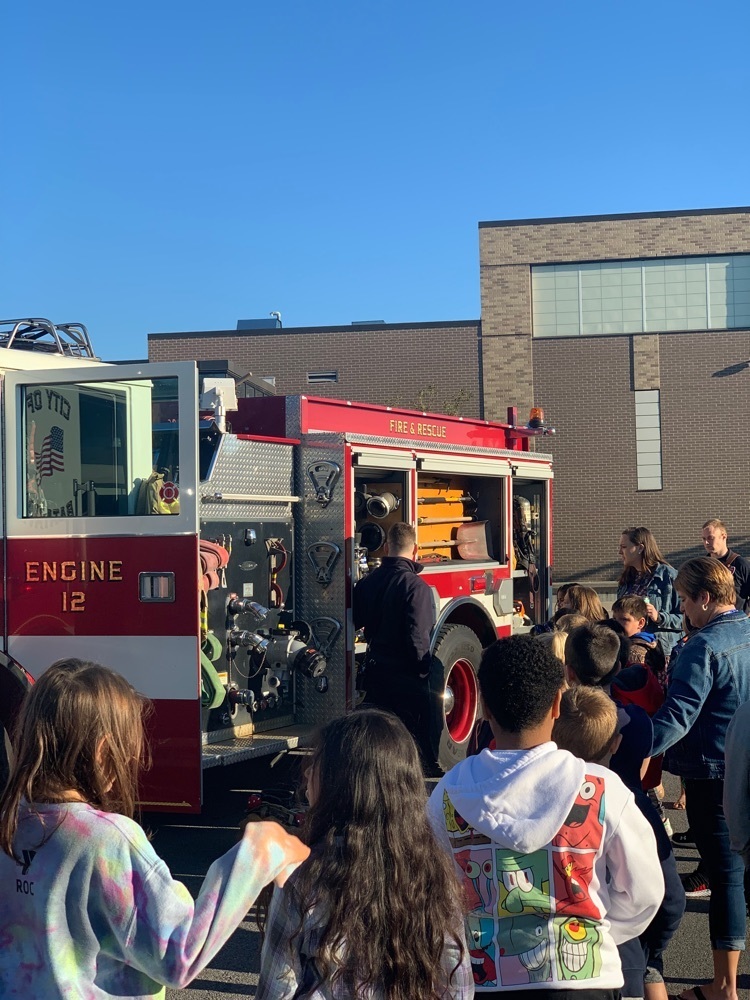 a beautiful day to learn about firefighters