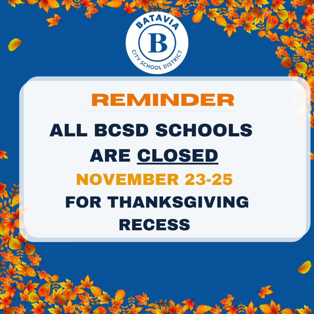 Thanksgiving Recess