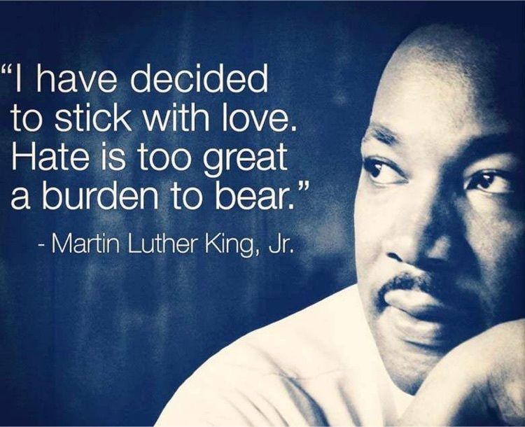 Remember the words of Dr. Martin Luther King, Jr. on this day off